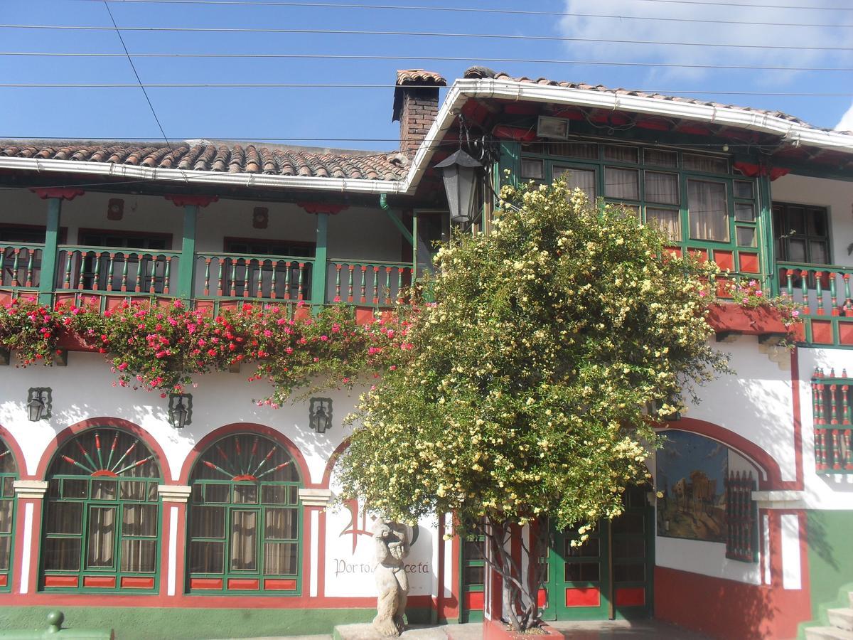 Hotel Porton De Oceta Monguí Exteriér fotografie
