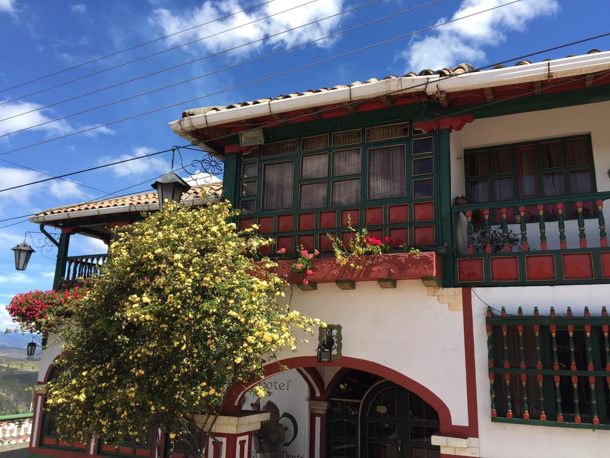 Hotel Porton De Oceta Monguí Exteriér fotografie